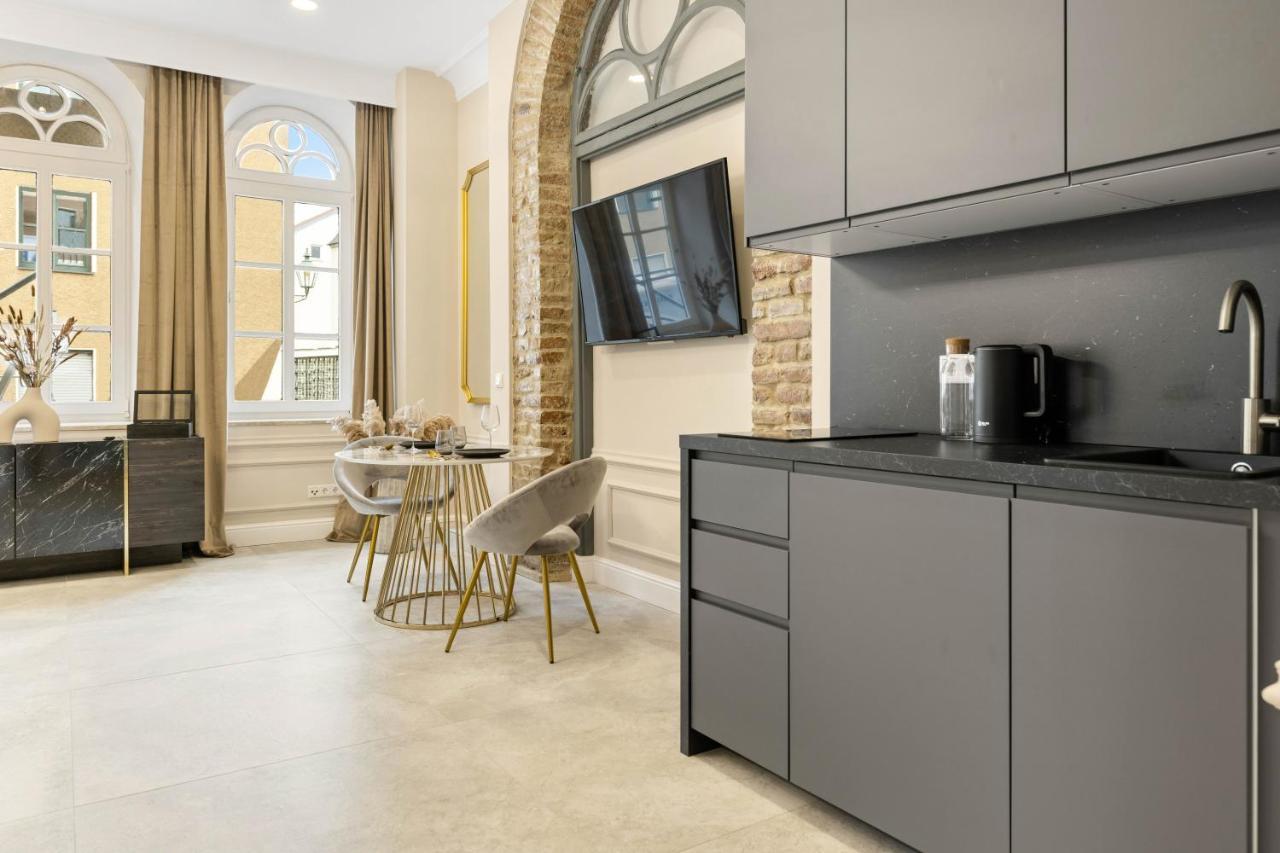 Boutique Rooms I Luxus Suite I Center I Boxspring اوغسبورغ المظهر الخارجي الصورة